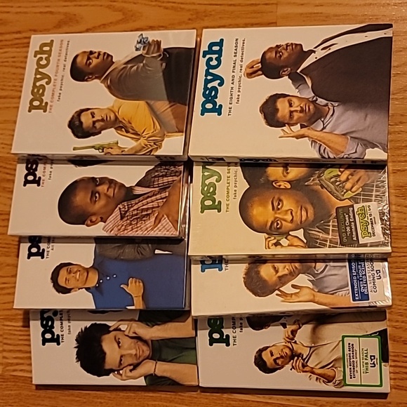 Psych Complete Series Set DVD Collection - Picture 1 of 2